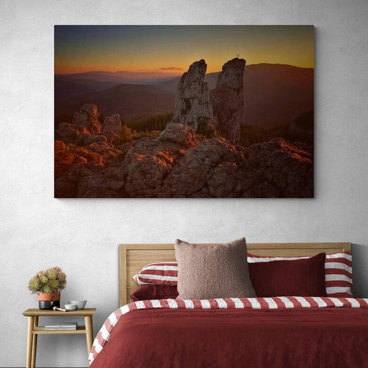 Tablou canvas romanesc - Pietrele Doamnei, Masivul Rarău - Cameradevis.ro