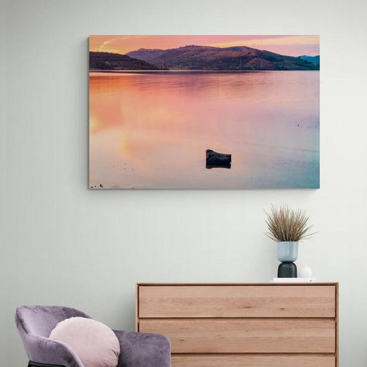 Tablou canvas romanesc - Apa colorata - Cameradevis.ro