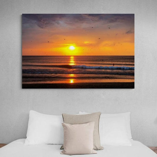 Tablou canvas romanesc - Răsărit la Marea Neagră - Cameradevis.ro