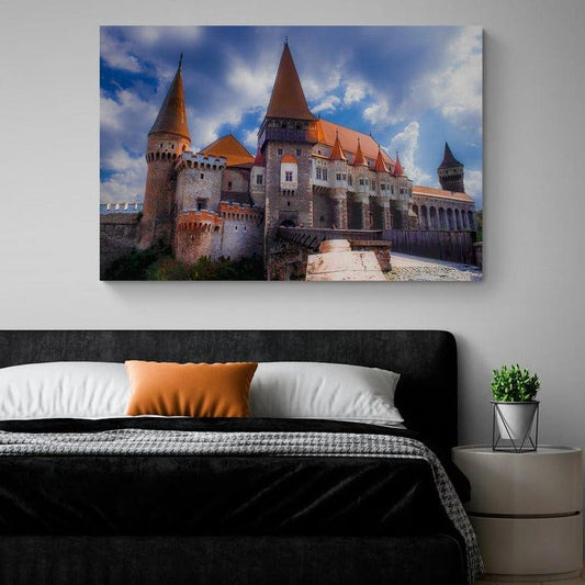 Tablou canvas romanesc - Castelul Huniazilor - Cameradevis.ro Cameradevis.ro