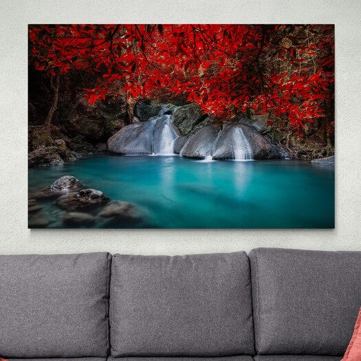 Tablou canvas - Lacul albastru