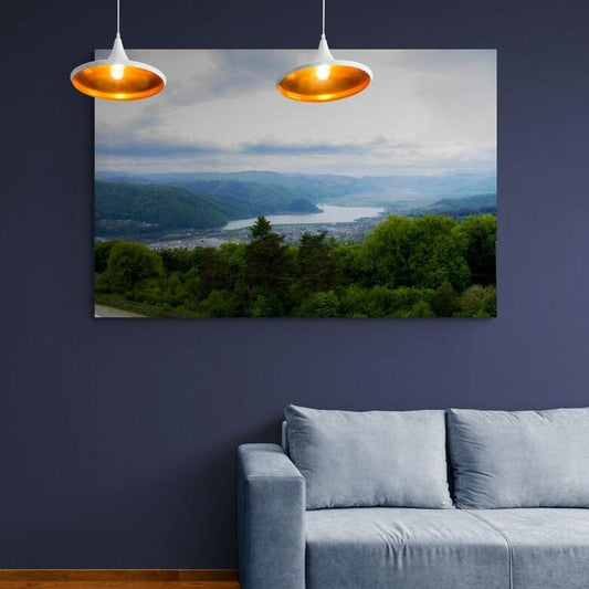 Tablou canvas romanesc - Lacul Batca Doamnei - Cameradevis.ro Cameradevis.ro