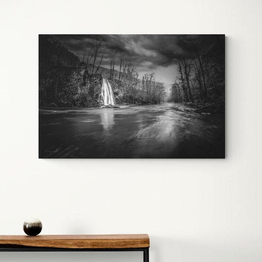 Tablou canvas romanesc - Cascada de la Vadul Crisului-Bihor-Romania - Cameradevis.ro Cameradevis.ro