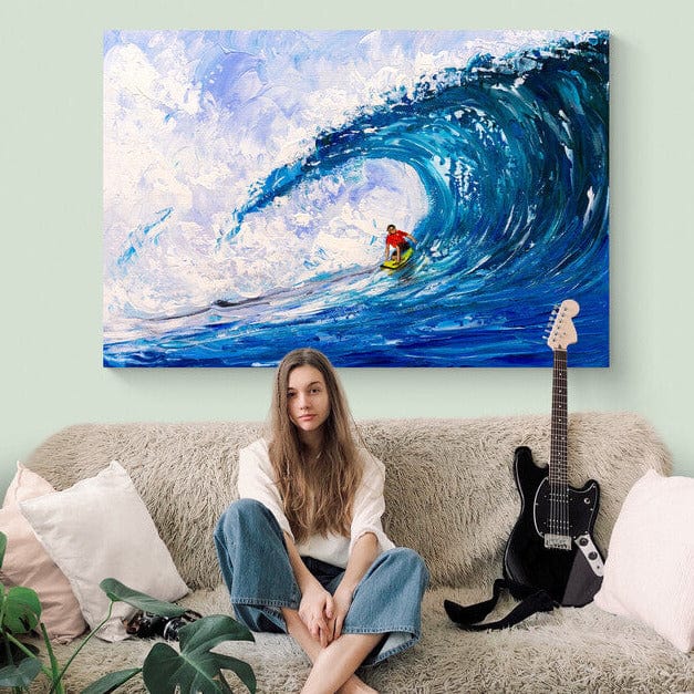 Tablou canvas - Surfing - Cameradevis.ro Cameradevis.ro