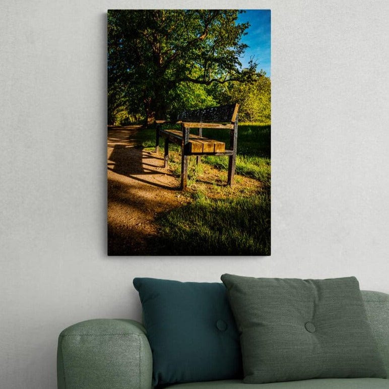 Tablou canvas romanesc - Te astept iar si iar, parc Oxford, UK 30.05.2021 - Cameradevis.ro