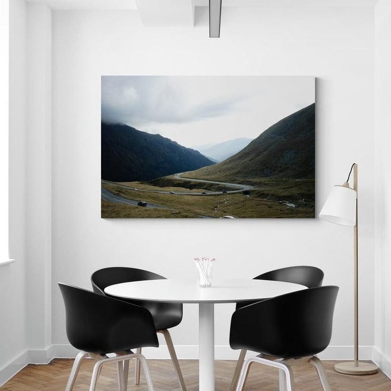 Tablou canvas romanesc - Vale în Transfăgărășan - Cameradevis.ro