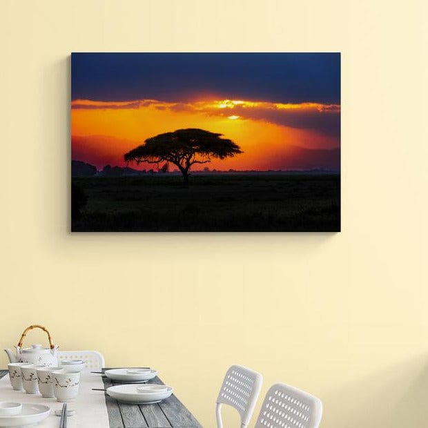 Tablou canvas - Umbre pe rasarit - Cameradevis.ro