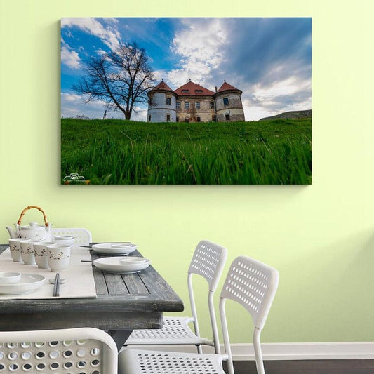Tablou canvas romanesc - Castelul de la Ozd - Cameradevis.ro Cameradevis.ro