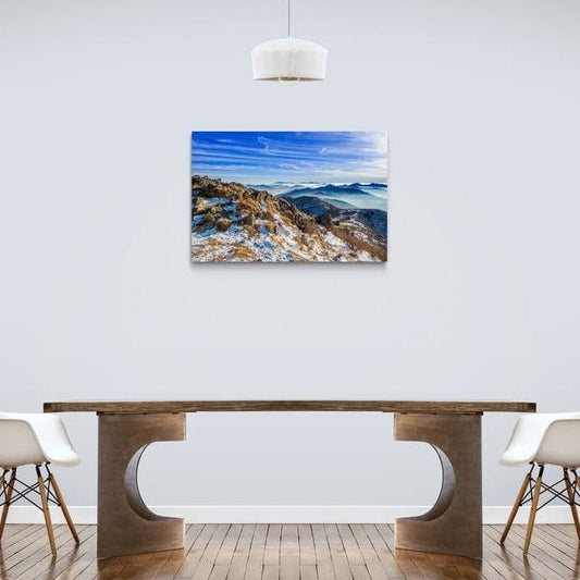 Tablou canvas - Piscuri de munti - Zibo.ro