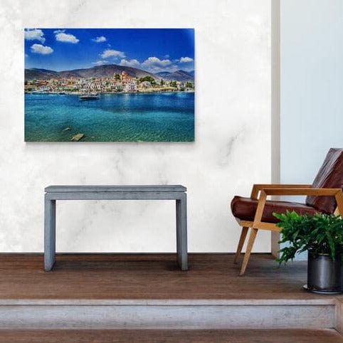 Tablou Canvas - Vedere insula Galaxidi Grecia - Cameradevis.ro