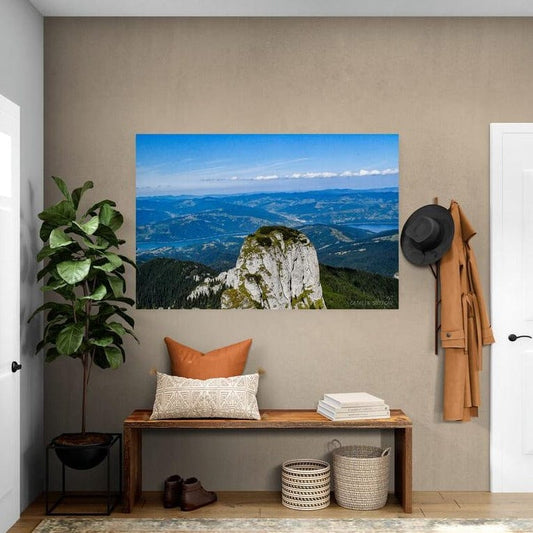 Tablou canvas romanesc - Vedere de pe Vf. Toaca - Cameradevis.ro