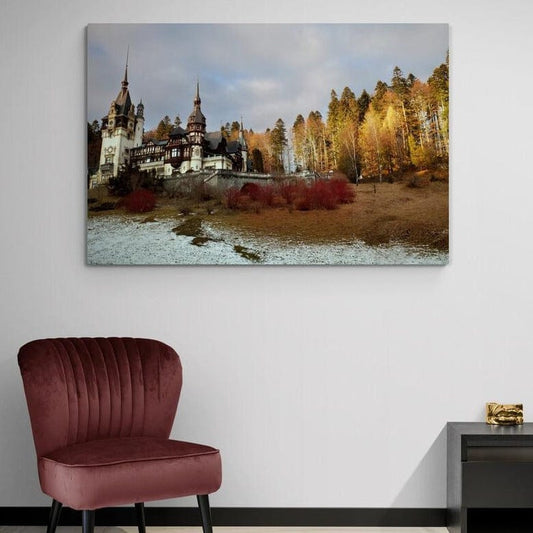 Tablou canvas romanesc - Peles - Cameradevis.ro