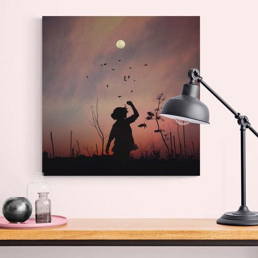 Tablou Canvas -Copil in noapte - Cameradevis.ro