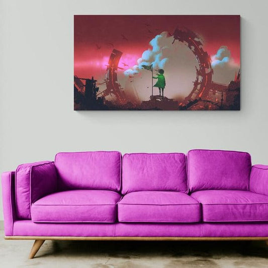 Tablou canvas - Portal spre libertate - Cameradevis.ro