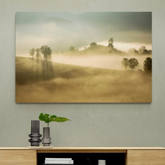 Tablou canvas romanesc - Răsărit in Apuseni ... - Cameradevis.ro