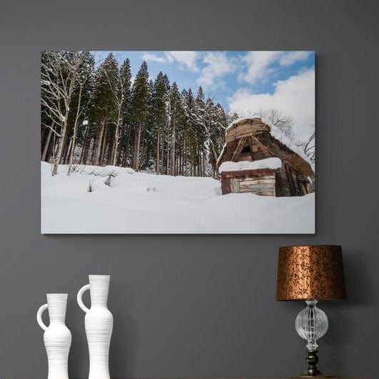 Tablou canvas -Cabana la munte 2 - Cameradevis.ro