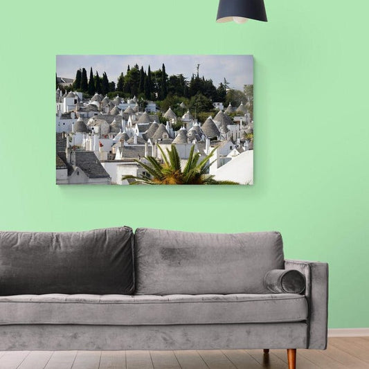 Tablou Canvas - Pouilles Trulli Alberobello Italia - Zibo.ro