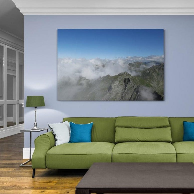 Tablou canvas romanesc - Plutind printre nori - Cameradevis.ro