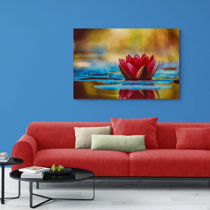 Tablou canvas - Nufar rosu.
