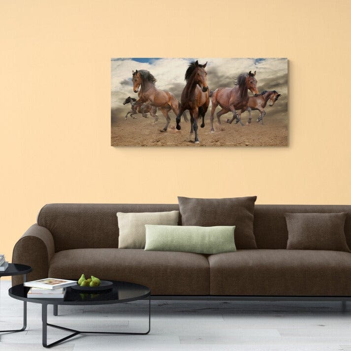 Tablou Canvas - Turma de cai - Cameradevis.ro