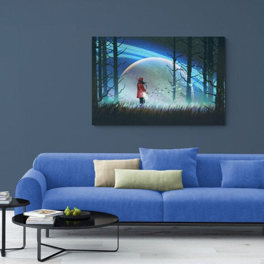 Tablou canvas -Concert la luna plina - Cameradevis.ro