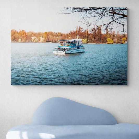 Tablou canvas romanesc - Cernica boat - Cameradevis.ro