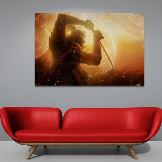 Tablou canvas - Razboinicul luminii - Cameradevis.ro