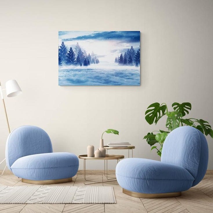 Tablou canvas - Peisaj hibernal - Zibo.ro