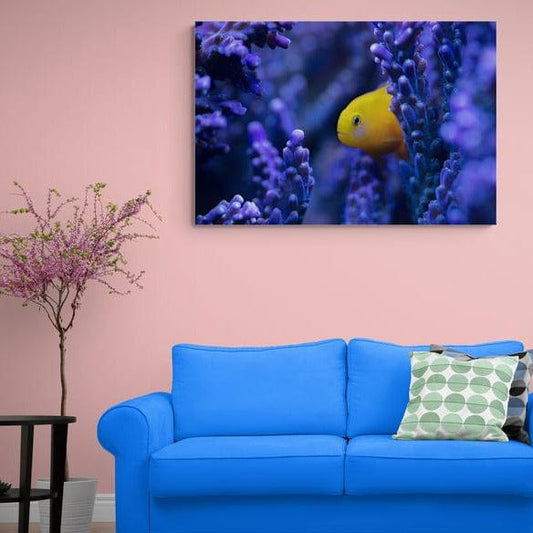 Tablou canvas - Peisaj submarin.