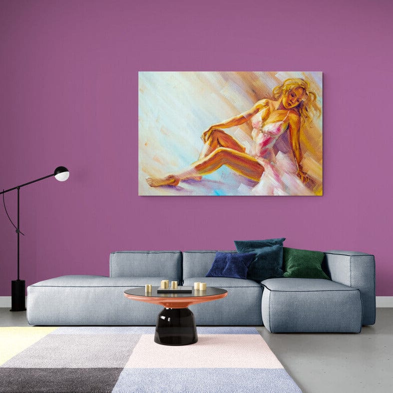 Tablou canvas - Sexy balerina - Cameradevis.ro Cameradevis.ro