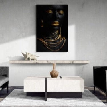 Tablou canvas - Lanturi aurii - Cameradevis.ro Cameradevis.ro