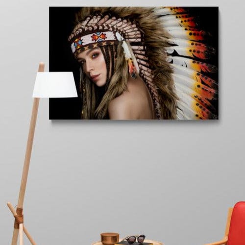 Tablou canvas - Indianca - Cameradevis.ro Cameradevis.ro