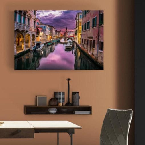 Tablou Canvas - Vedere canal venetian 2 - Zibo.ro