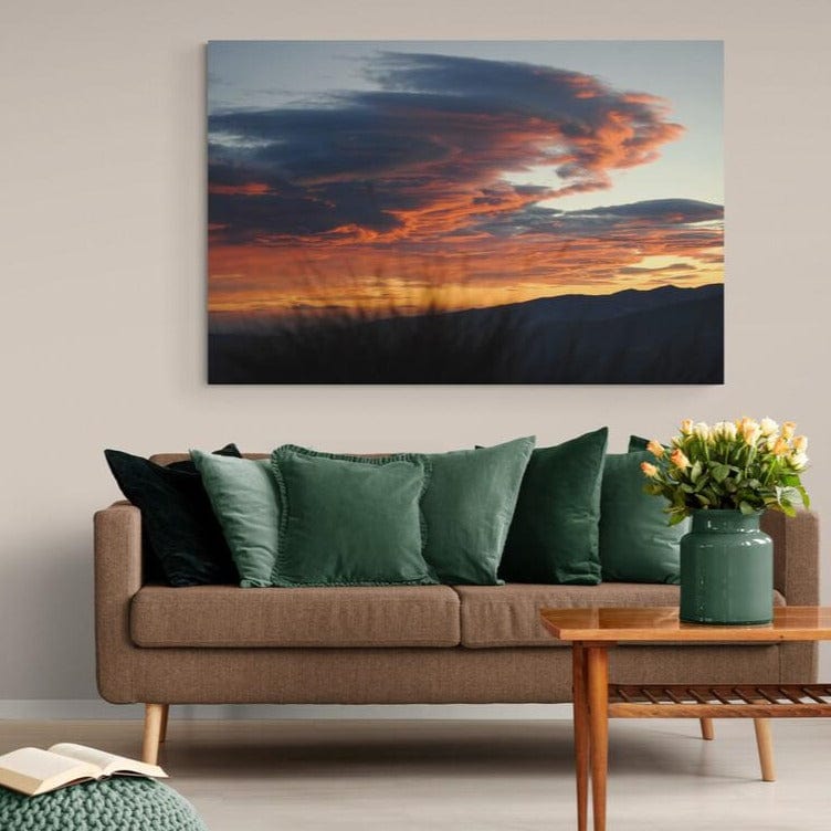 Tablou canvas romanesc - Apus de Crai - Cameradevis.ro Cameradevis.ro