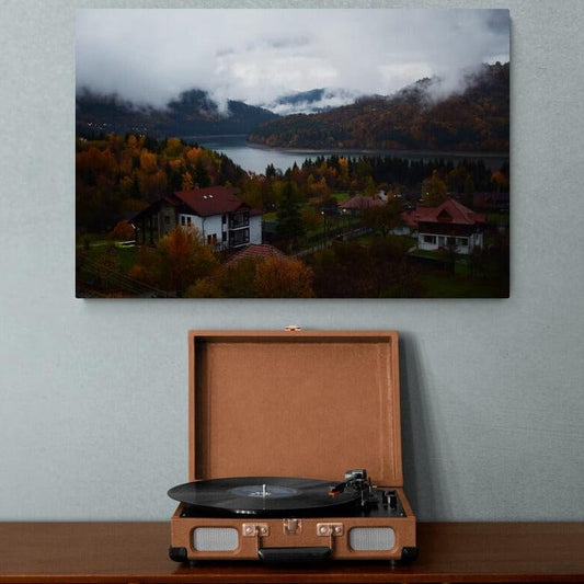 Tablou canvas romanesc - Lângă Lacul Bicaz - Cameradevis.ro Cameradevis.ro