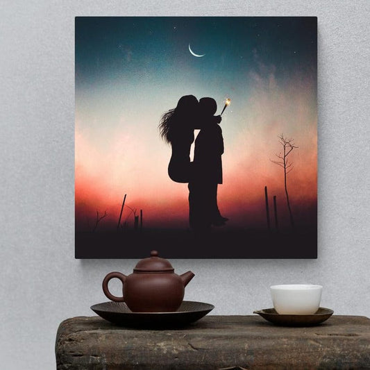 Tablou Canvas - Nocturna in doi - Cameradevis.ro