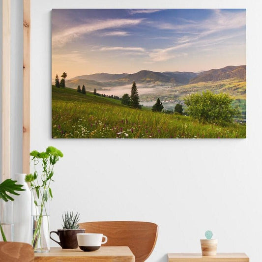 Tablou canvas romanesc - Cel mai minunat răsărit suprins la Paltinu. Un loc de basm - Cameradevis.ro Cameradevis.ro