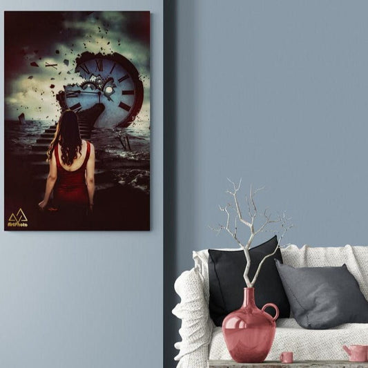 Tablou canvas romanesc - Time - Cameradevis.ro