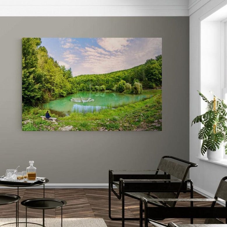 Tablou canvas romanesc - Lacul Vida - Cameradevis.ro Cameradevis.ro