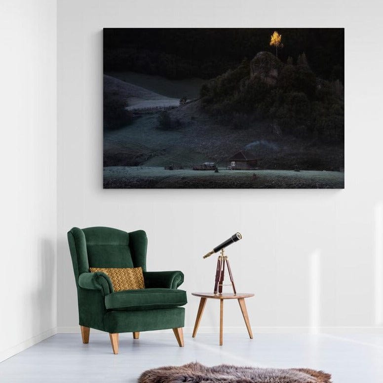 Tablou canvas romanesc - Prima rază - Cameradevis.ro