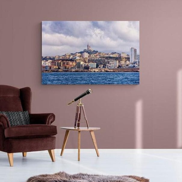 Tablou Canvas - Vedere panoramica Marsilia-2 - Zibo.ro
