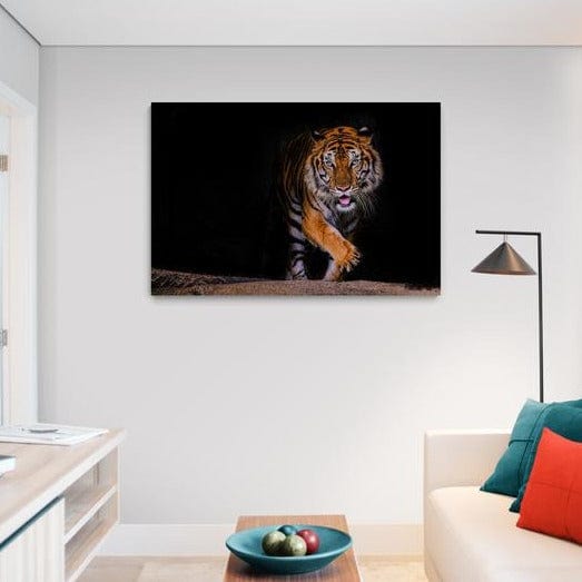 Tablou canvas -Tigru infiorator - Cameradevis.ro
