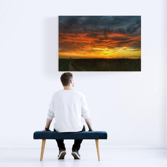 Tablou canvas romanesc - Campia nesfarsita a Baraganului - Cameradevis.ro