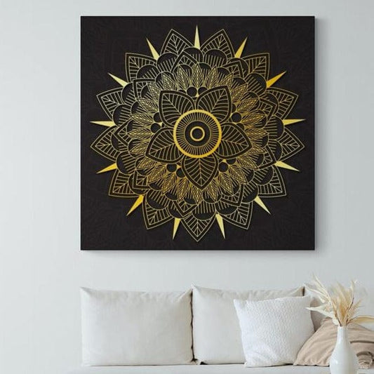 Tablou Canvas - Motiv floral cu 12 colturi - Cameradevis.ro Cameradevis.ro