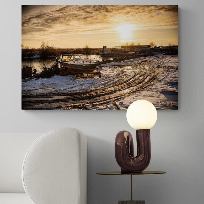 Tablou canvas romanesc - Port Jurilovca, Tulcea - Cameradevis.ro