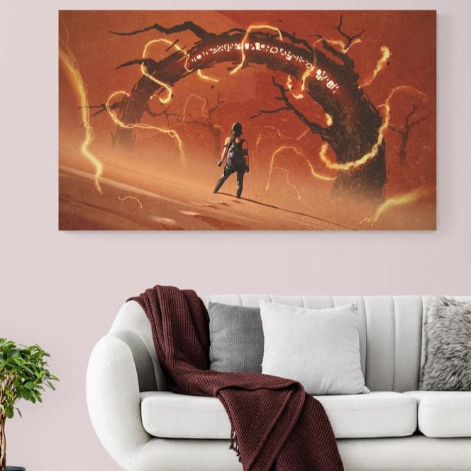 Tablou canvas - Viermi de nisip - Cameradevis.ro