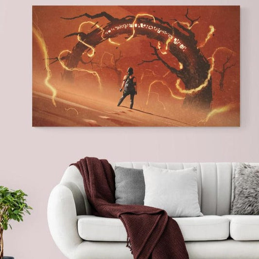 Tablou canvas - Viermi de nisip - Cameradevis.ro