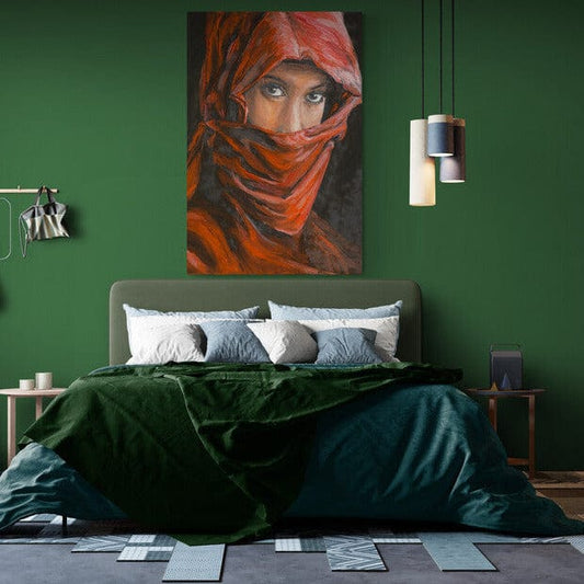 Tablou canvas - Portret de femeie araba - Cameradevis.ro Cameradevis.ro