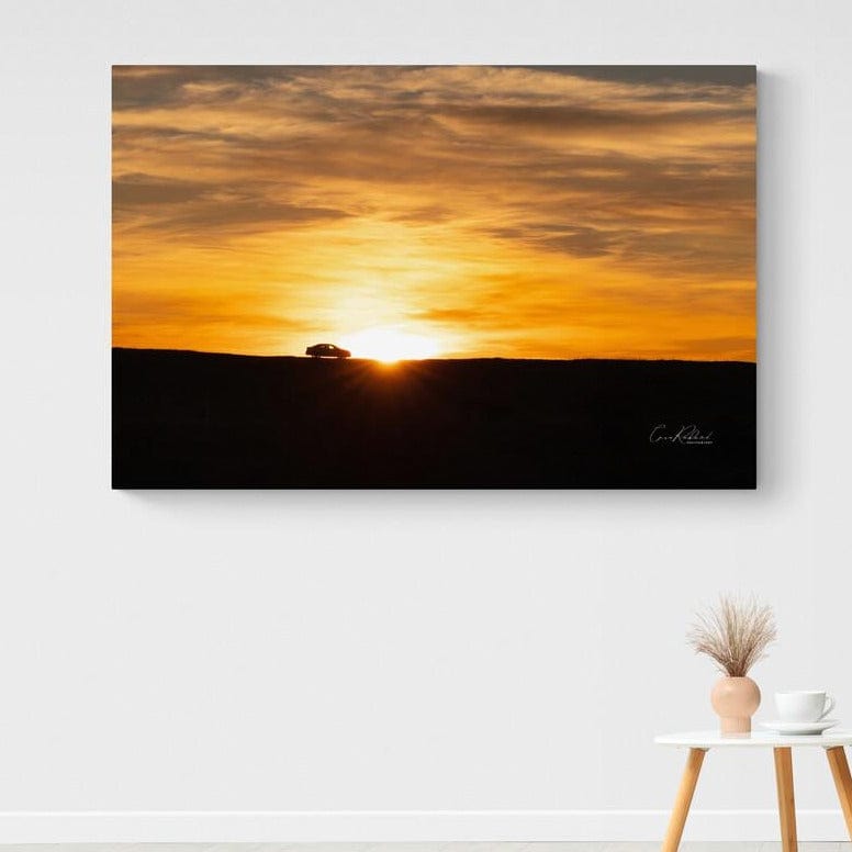 Tablou canvas romanesc - La drum cu soarele de partea mea - Cameradevis.ro Cameradevis.ro