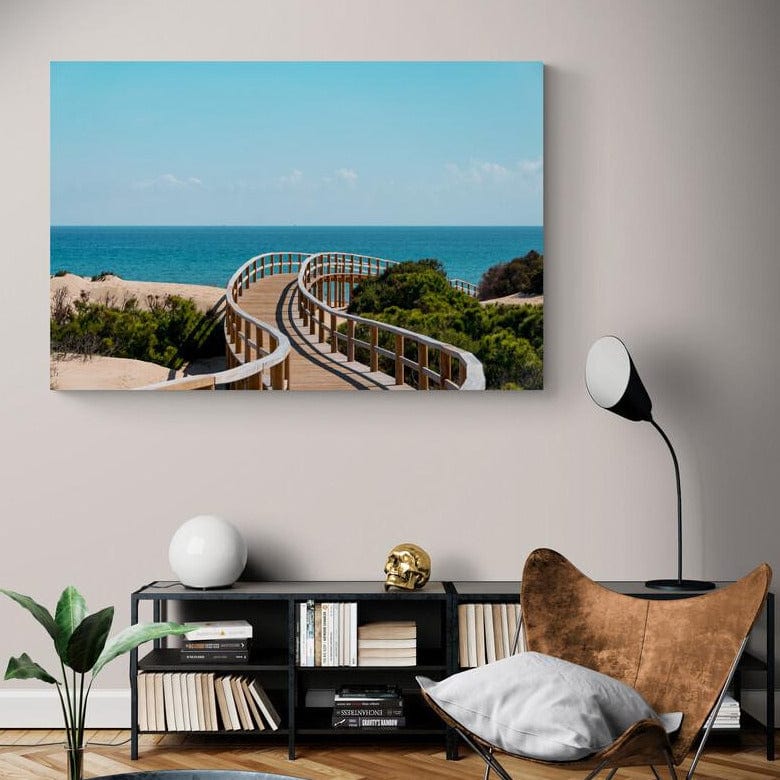 Tablou canvas romanesc - Where the road ends - Cameradevis.ro